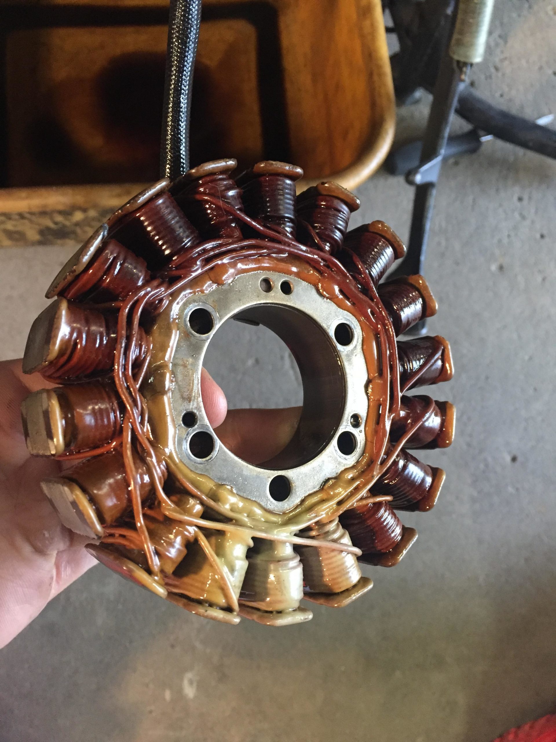 FALLOS DE MOTOS ALTERNADOR/ESTATOR